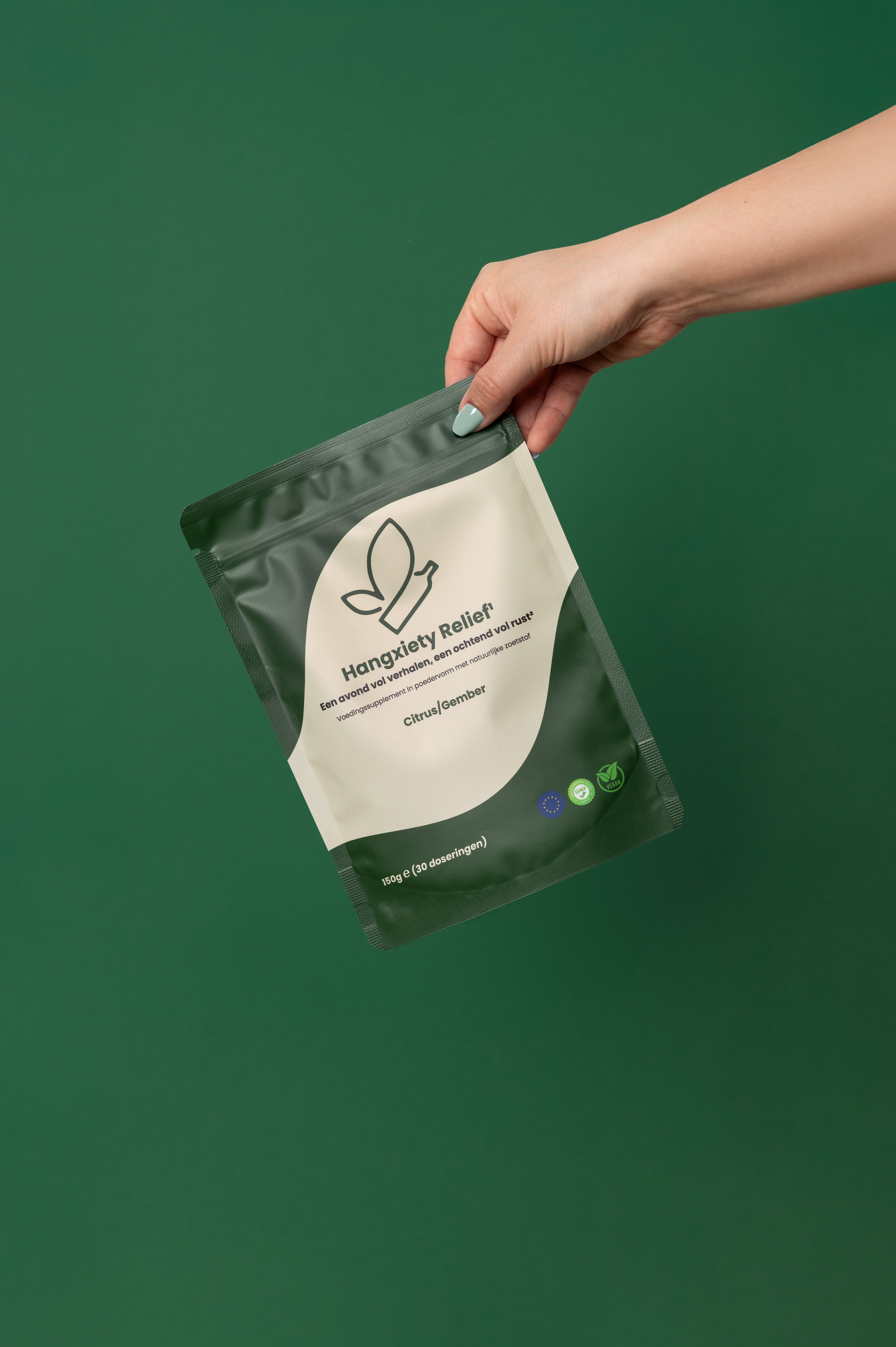 Hangxiety Relief supplement zakje
